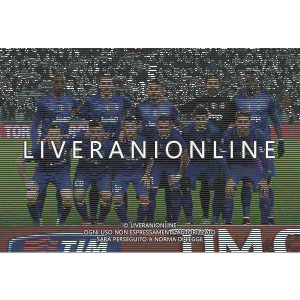 Coppa Italia TIM Cup 2014/2015 Ottavi di Finale Torino - 15.01.2015 Juventus-Verona Nella Foto:Juventus Squadra Formazione Storari,Ogbonna,Pogba,Pepe,Marchisio,Morata,Giovinco,Bonucci,Padoin,Lichtsteiner,Pereyra /Ph.Vitez-Ag. Aldo Liverani