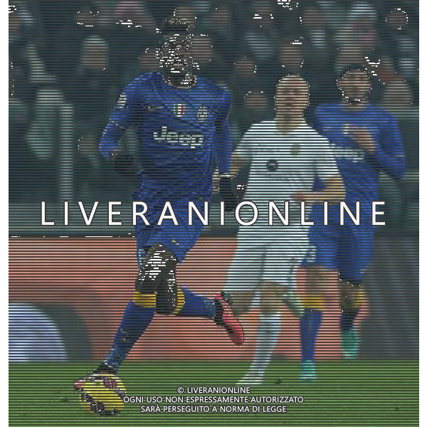 Coppa Italia TIM Cup 2014/2015 Ottavi di Finale Torino - 15.01.2015 Juventus-Verona Nella Foto:Pogba Paul /Ph.Vitez-Ag. Aldo Liverani