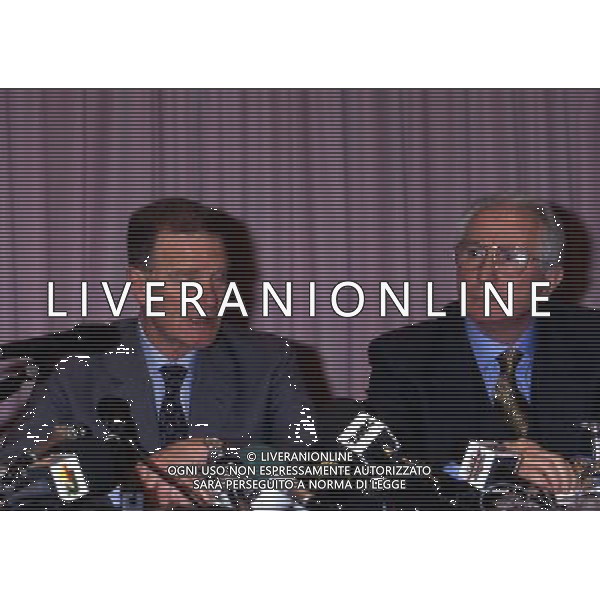 RETROSPETTIVA AZEGLIO VICINI NELLA FOTO AZEGLIO VICINI ALLENATORE CON SERGIO CAMPANA AG ALDO LIVERANI SAS