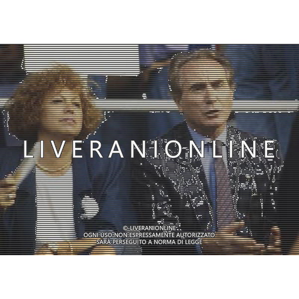RETROSPETTIVA AZEGLIO VICINI NELLA FOTO AZEGLIO VICINI CON LA MOGLIE AG ALDO LIVERANI SAS