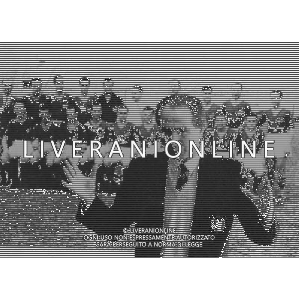 RETROSPETTIVA AZEGLIO VICINI NELLA FOTO AZEGLIO VICINI ALLENATORE AG ALDO LIVERANI SAS