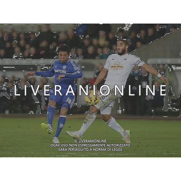 Chelsea\'s Loic Remy in action during todays match Photographer /Ashley CrowdenCameraSport Football - Barclays Premiership - Swansea City v Chelsea - Saturday 17th January 2015 - Liberty Stadium - Swansea © CameraSport - 43 Linden Ave. Countesthorpe. Leicester. England. LE8 5PG - Tel: +44 (0) 116 277 4147 - admin@camerasport.com - www.camerasport.com AG ALDO LIVERANI SAS ONLY ITALY