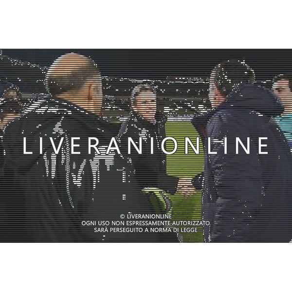 Claude Puel / Willy Sagnol - 16.01.2015 - Bordeaux / Nice - 21e journee Ligue 1 Photo : Manuel Blondeau / Icon Sport AG ALDO LIVERANI SAS ONLY ITALY