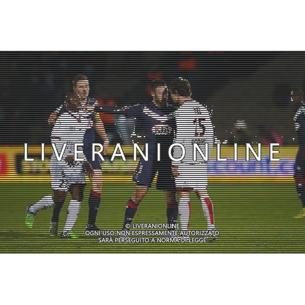 Diego Contento / Gregoire Puel - 16.01.2015 - Bordeaux / Nice - 21e journee Ligue 1 Photo : Manuel Blondeau / Icon Sport AG ALDO LIVERANI SAS ONLY ITALY