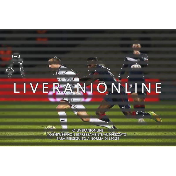 Eric Bautheac / Maxime Poundje - 16.01.2015 - Bordeaux / Nice - 21e journee Ligue 1 Photo : Manuel Blondeau / Icon Sport AG ALDO LIVERANI SAS ONLY ITALY