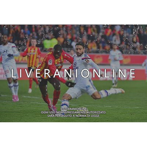 Nabil FEKIR / Boubacar SYLLA - 17.01.2015 - Lens / Lyon - 21eme journee de Ligue 1 Photo : Dave Winter / Icon Sport AG ALDO LIVERANI SAS ONLY ITALY