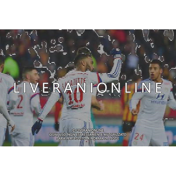 Joie Alexandre LACAZETTE - 17.01.2015 - Lens / Lyon - 21eme journee de Ligue 1 Photo : Dave Winter / Icon Sport AG ALDO LIVERANI SAS ONLY ITALY