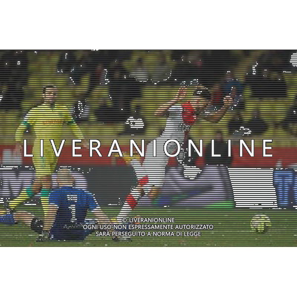 Yannick FERREIRA CARRASCO / Remy RIOU - 17.01.2015 - Monaco / Nantes - 21eme journee de Ligue 1 Photo : Serge Haouzi / Icon Sport AG ALDO LIVERANI SAS ONLY ITALY