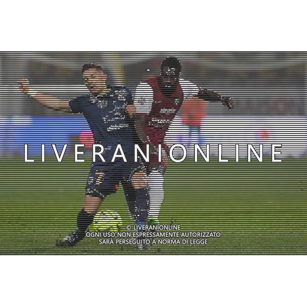 Anthony MOUNIER / Guirane N\'DAW - 17.01.2015 - Metz / Montpellier - 21eme journee de Ligue 1 Photo : Fred Marvaux / Icon Sport AG ALDO LIVERANI SAS ONLY ITALY