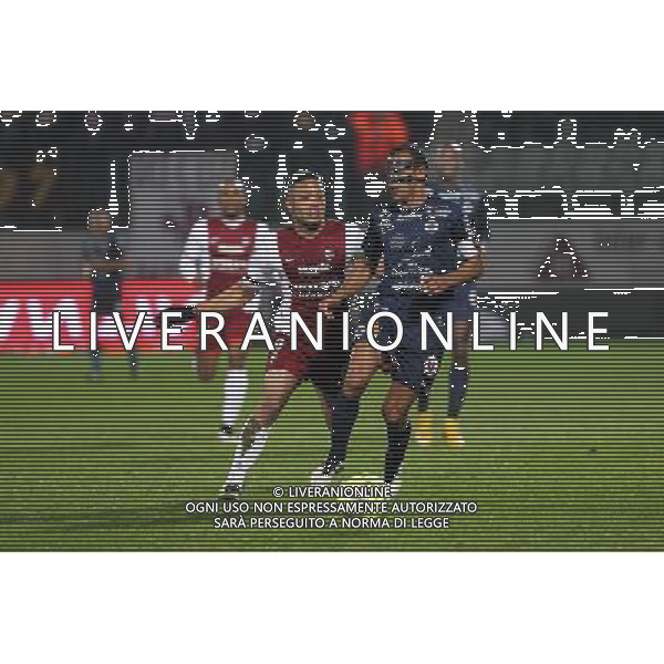 Siargei KRIVETS / HILTON - 17.01.2015 - Metz / Montpellier - 21eme journee de Ligue 1 Photo : Fred Marvaux / Icon Sport AG ALDO LIVERANI SAS ONLY ITALY