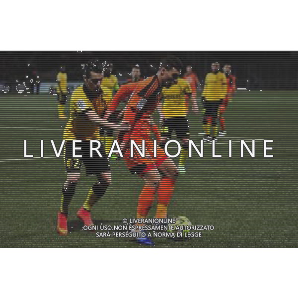 Gianni Bruno / Sebastien Corchia - 17.01.2015 - Lorient / Lille - 21eme journee de Ligue 1 Photo : Phillipe Le Brech / Icon Sport AG ALDO LIVERANI SAS ONLY ITALY