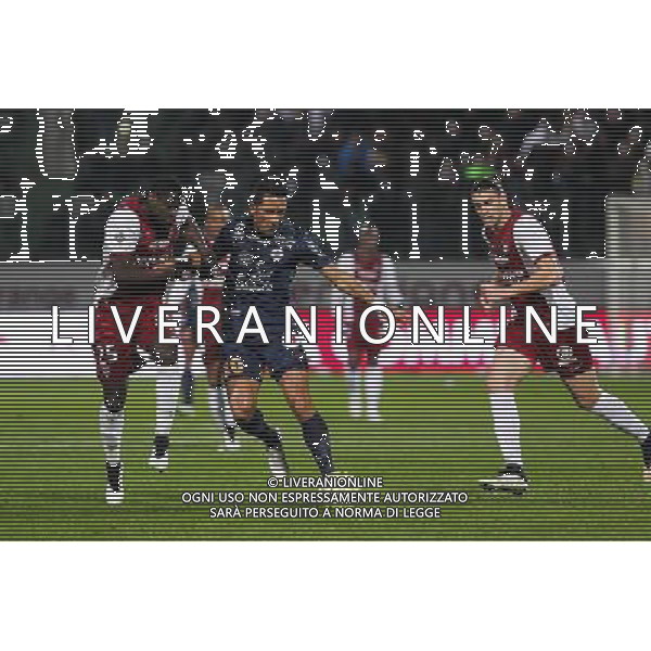 Guirane N\'DAW / Lucas BARRIOS - 17.01.2015 - Metz / Montpellier - 21eme journee de Ligue 1 Photo : Fred Marvaux / Icon Sport AG ALDO LIVERANI SAS ONLY ITALY