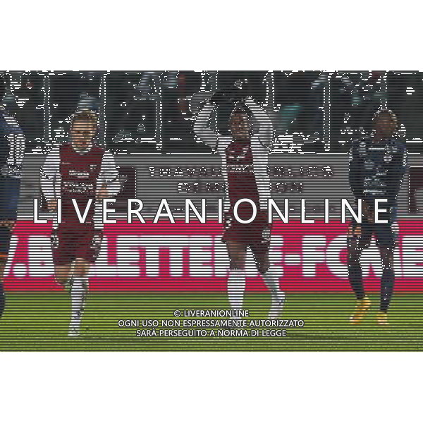 Joie Metz - Yeni atito NGBAKOTO - 17.01.2015 - Metz / Montpellier - 21eme journee de Ligue 1 Photo : Fred Marvaux / Icon Sport AG ALDO LIVERANI SAS ONLY ITALY