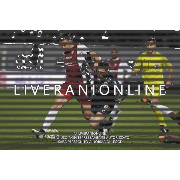 Guido MILAN / Jonas MARTIN - 17.01.2015 - Metz / Montpellier - 21eme journee de Ligue 1 Photo : Fred Marvaux / Icon Sport AG ALDO LIVERANI SAS ONLY ITALY
