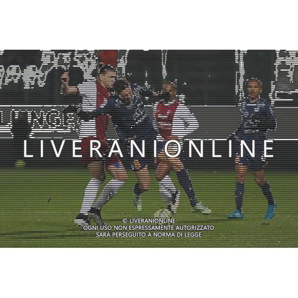 Guido MILAN / Jonas MARTIN - 17.01.2015 - Metz / Montpellier - 21eme journee de Ligue 1 Photo : Fred Marvaux / Icon Sport AG ALDO LIVERANI SAS ONLY ITALY