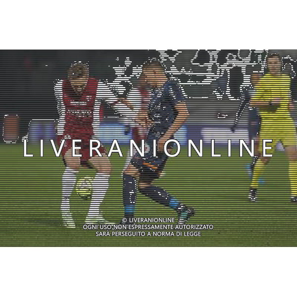 Siargei KRIVETS / Anthony MOUNIER - 17.01.2015 - Metz / Montpellier - 21eme journee de Ligue 1 Photo : Fred Marvaux / Icon Sport AG ALDO LIVERANI SAS ONLY ITALY