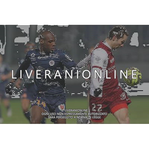 Bryan DABO / Kevin LEJEUNE - 17.01.2015 - Metz / Montpellier - 21eme journee de Ligue 1 Photo : Fred Marvaux / Icon Sport AG ALDO LIVERANI SAS ONLY ITALY