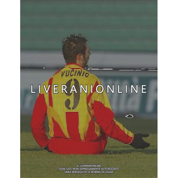Udine 13/01/2005 coppa italia tim 2004/05 udinese -lecce nella foto vucinic deluso ph venezia/ag aldo liverani s.a.s.