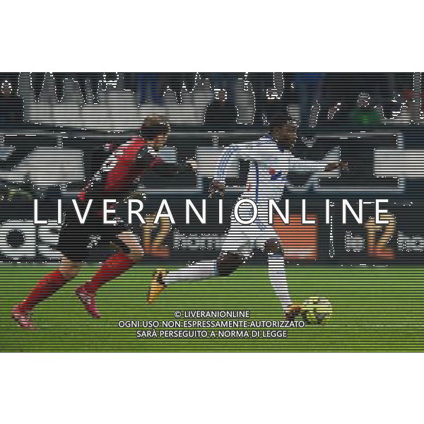 Brice DJA DJEDJE - 18.01.2015 - Marseille / Guingamp - 21eme journee de Ligue 1 - Photo : Gaston Petrelli / Icon Sport /Agenzia Aldo Liverani sas -