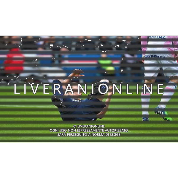 Zlatan IBRAHIMOVIC - 18.01.2015 - Paris Saint Germain / Evian Thonon - 21eme journee de Ligue 1 Photo : Dave Winter / Icon Sport AG ALDO LIVERANI SAS ONLY ITALY
