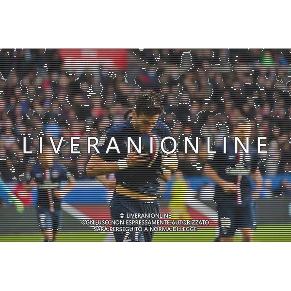 Joie PSG - Javier PASTORE - 18.01.2015 - Paris Saint Germain / Evian Thonon - 21eme journee de Ligue 1 Photo : Dave Winter / Icon Sport AG ALDO LIVERANI SAS ONLY ITALY