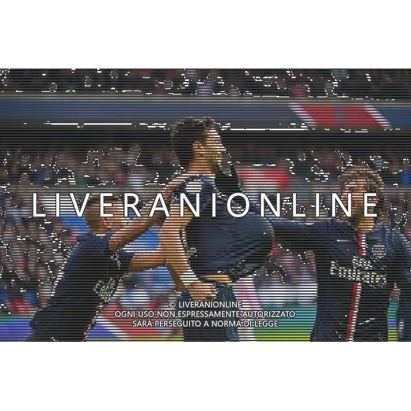 Joie PSG - Javier PASTORE - 18.01.2015 - Paris Saint Germain / Evian Thonon - 21eme journee de Ligue 1 Photo : Dave Winter / Icon Sport AG ALDO LIVERANI SAS ONLY ITALY