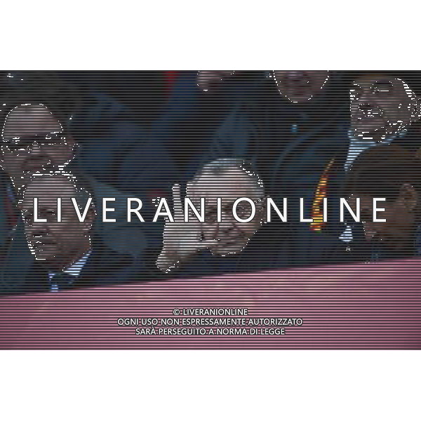 Jean Michel AULAS - 17.01.2015 - Lens / Lyon - 21eme journee Ligue 1 Photo : Dave Winter / Icon Sport AG ALDO LIVERANI SAS ONLY ITALY
