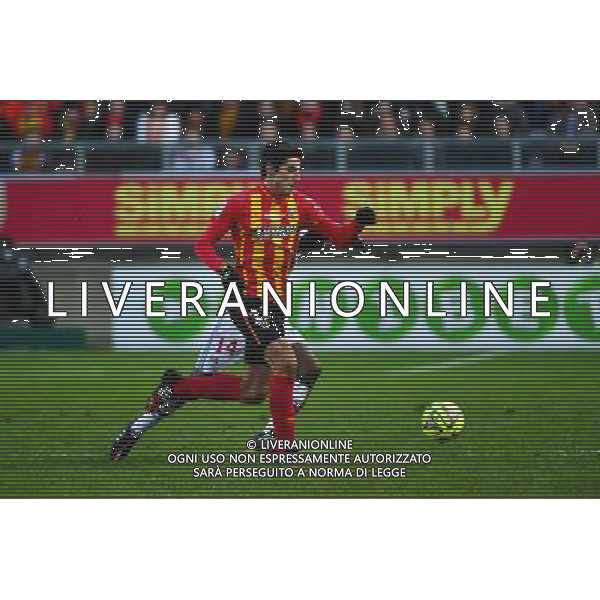 Pablo CHAVARRIA / Mouhamadou DABO - 17.01.2015 - Lens / Lyon - 21eme journee Ligue 1 Photo : Dave Winter / Icon Sport AG ALDO LIVERANI SAS ONLY ITALY