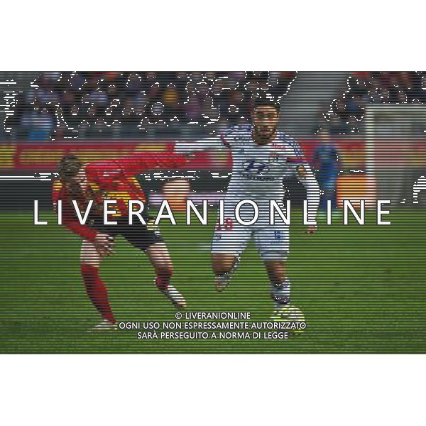 Nabil FEKIR / Benjamin BOULENGER - 17.01.2015 - Lens / Lyon - 21eme journee Ligue 1 Photo : Dave Winter / Icon Sport AG ALDO LIVERANI SAS ONLY ITALY