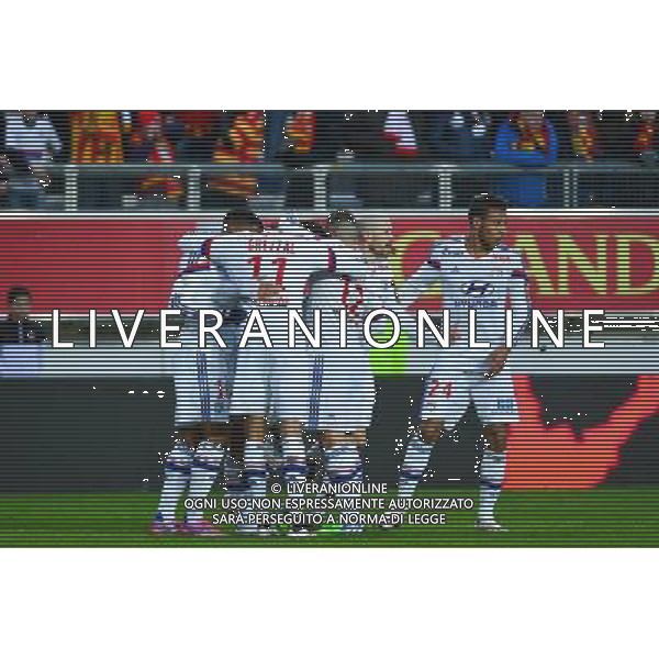 Joie Lyon - 17.01.2015 - Lens / Lyon - 21eme journee Ligue 1 Photo : Dave Winter / Icon Sport AG ALDO LIVERANI SAS ONLY ITALY