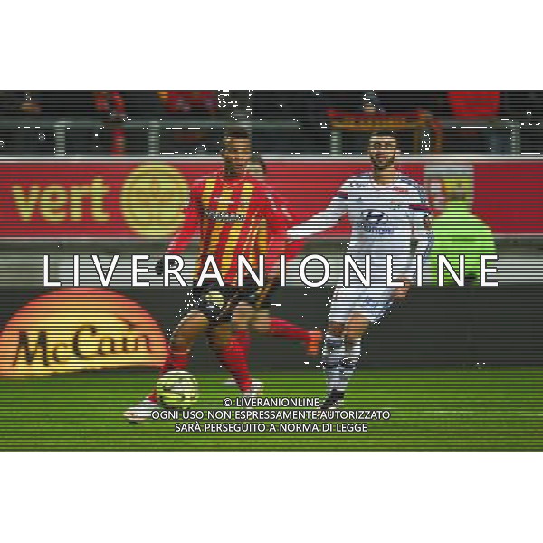 Jean Philippe GBAMIN / Rachid GHEZZAL - 17.01.2015 - Lens / Lyon - 21eme journee Ligue 1 Photo : Dave Winter / Icon Sport AG ALDO LIVERANI SAS ONLY ITALY
