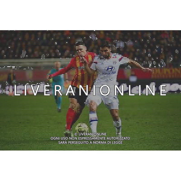 Alharbi EL JADEYAOUI / Lindsay ROSE - 17.01.2015 - Lens / Lyon - 21eme journee Ligue 1 Photo : Dave Winter / Icon Sport AG ALDO LIVERANI SAS ONLY ITALY