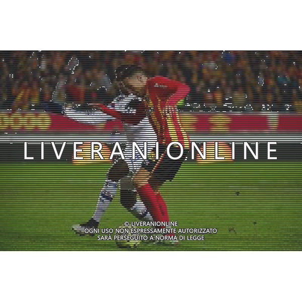 Alharbi EL JADEYAOUI / Samuel UMTITI - 17.01.2015 - Lens / Lyon - 21eme journee Ligue 1 Photo : Dave Winter / Icon Sport AG ALDO LIVERANI SAS ONLY ITALY