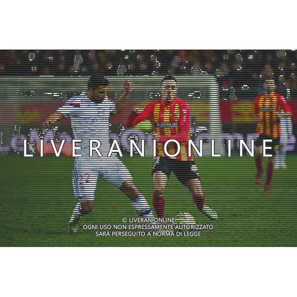 Lindsay ROSE / Alharbi EL JADEYAOUI - 17.01.2015 - Lens / Lyon - 21eme journee Ligue 1 Photo : Dave Winter / Icon Sport AG ALDO LIVERANI SAS ONLY ITALY