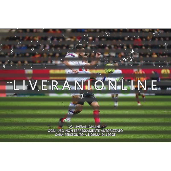 Lindsay ROSE / Pablo CHAVARRIA - 17.01.2015 - Lens / Lyon - 21eme journee Ligue 1 Photo : Dave Winter / Icon Sport AG ALDO LIVERANI SAS ONLY ITALY