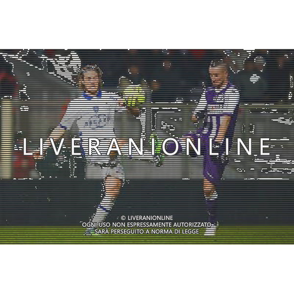 Dragos Grigore / Guillaume Gillet - 17.01.2015 - Toulouse / Bastia - 21eme journee de Ligue 1 Photo : Manuel Blondeau / Icon Sport AG ALDO LIVERANI SAS ONLY ITALY