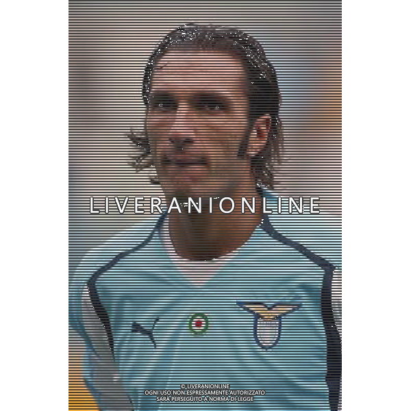 Roma 13/01/2005 Lazio-Cagliari Tim Cup 2004/2005 Nella foto: Bazzani Fabio.* Ph Gianni Nucci/Aldo Liverani
