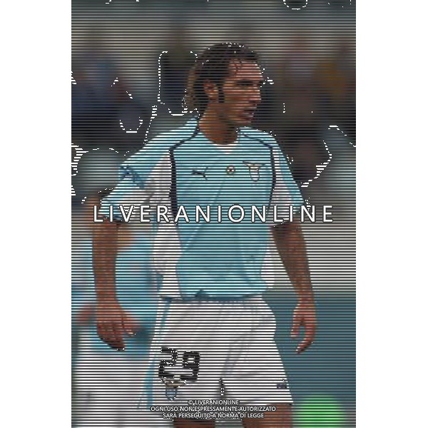 Roma 13/01/2005 Lazio-Cagliari Tim Cup 2004/2005 Nella foto: Bazzani Fabio.* Ph Gianni Nucci/Aldo Liverani