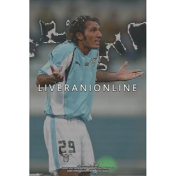 Roma 13/01/2005 Lazio-Cagliari Tim Cup 2004/2005 Nella foto: Bazzani Fabio.* Ph Gianni Nucci/Aldo Liverani