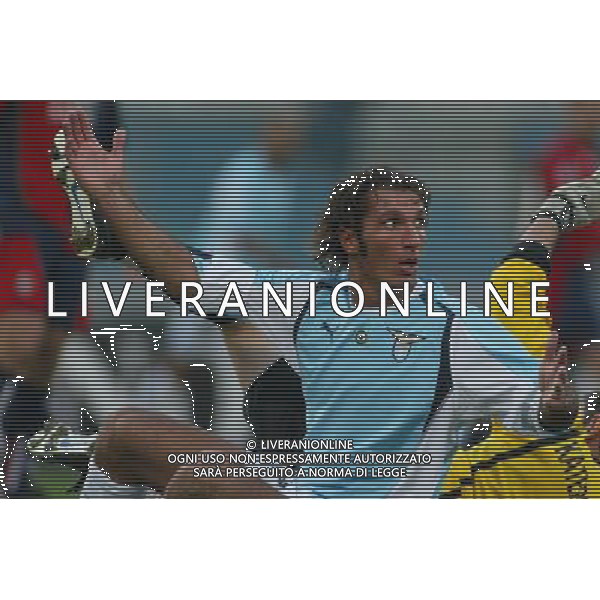 Roma 13/01/2005 Lazio-Cagliari Tim Cup 2004/2005 Nella foto: Bazzani Fabio.* Ph Gianni Nucci/Aldo Liverani