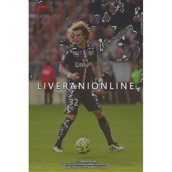 David LUIZ - 18.01.2015 - Paris Saint Germain / Evian Thonon - 21eme journee de Ligue 1 Photo : Dave Winter / Icon Sport AG ALDO LIVERANI SAS ONLY ITALY