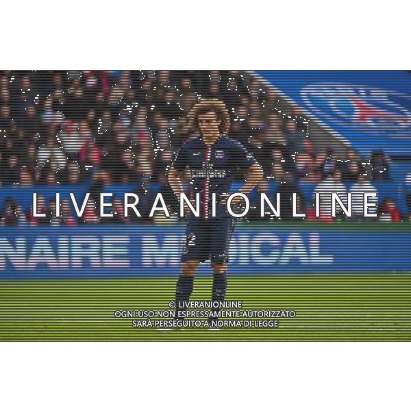 David LUIZ - 18.01.2015 - Paris Saint Germain / Evian Thonon - 21eme journee de Ligue 1 Photo : Dave Winter / Icon Sport AG ALDO LIVERANI SAS ONLY ITALY