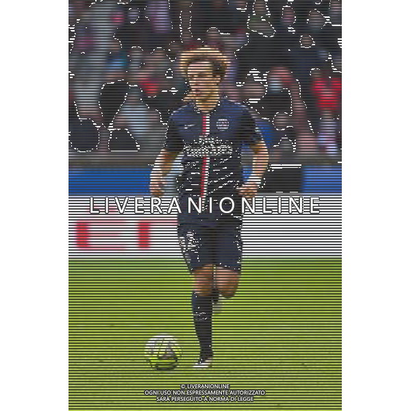 David LUIZ - 18.01.2015 - Paris Saint Germain / Evian Thonon - 21eme journee de Ligue 1 Photo : Dave Winter / Icon Sport AG ALDO LIVERANI SAS ONLY ITALY