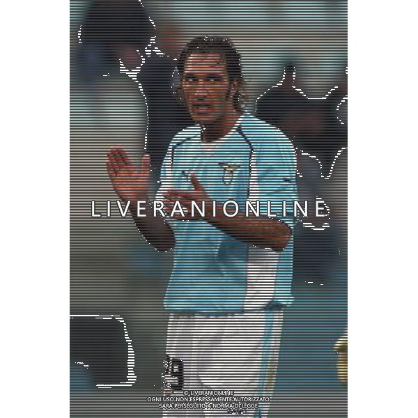 Roma 13/01/2005 Lazio-Cagliari Tim Cup 2004/2005 Nella foto: Bazzani Fabio.* Ph Gianni Nucci/Aldo Liverani