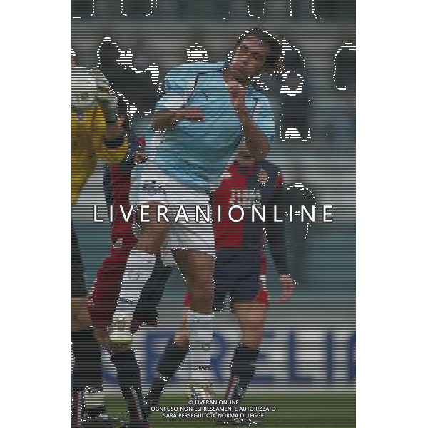 Roma 13/01/2005 Lazio-Cagliari Tim Cup 2004/2005 Nella foto: Bazzani Fabio.* Ph Gianni Nucci/Aldo Liverani