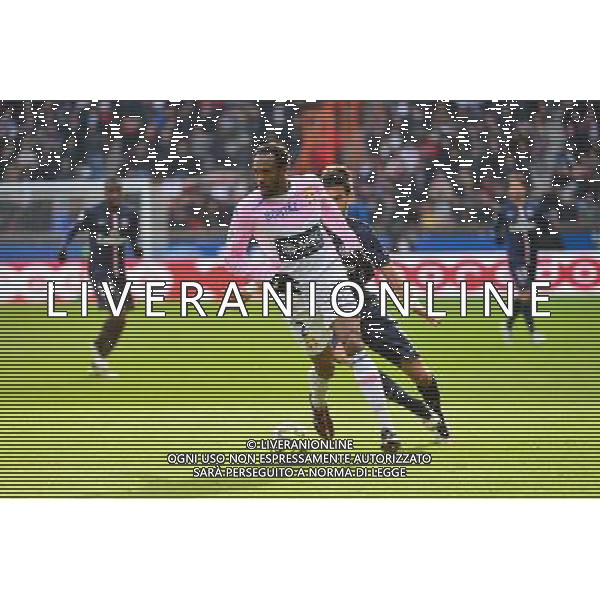 Kassim ABDALLAH / Javier PASTORE - 18.01.2015 - Paris Saint Germain / Evian Thonon - 21eme journee de Ligue 1 Photo : Dave Winter / Icon Sport AG ALDO LIVERANI SAS ONLY ITALY