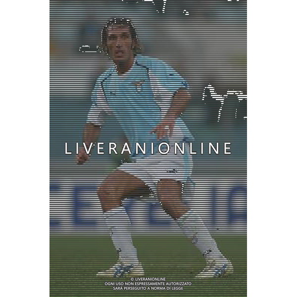 Roma 13/01/2005 Lazio-Cagliari Tim Cup 2004/2005 Nella foto: Bazzani Fabio.* Ph Gianni Nucci/Aldo Liverani