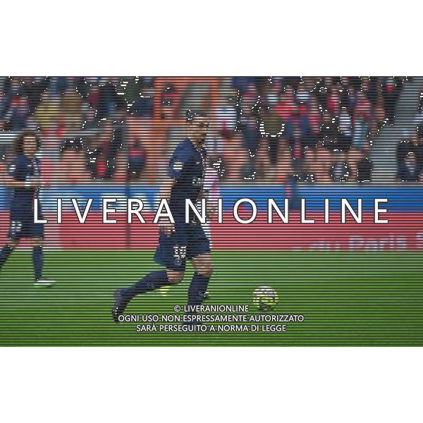 Zlatan IBRAHIMOVIC - 18.01.2015 - Paris Saint Germain / Evian Thonon - 21eme journee de Ligue 1 Photo : Dave Winter / Icon Sport AG ALDO LIVERANI SAS ONLY ITALY