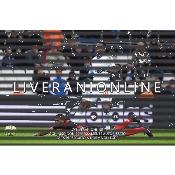 Moustapha DIALLO / Giannelli IMBULA - 18.01.2015 - Marseille / Guingamp - 21eme journee de Ligue 1 Photo : Gaston Petrelli / Icon Sport AG ALDO LIVERANI SAS ONLY ITALY