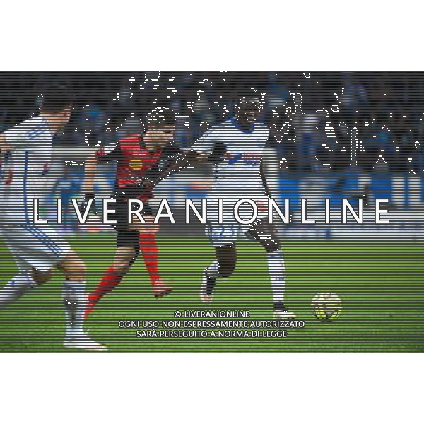 Jeremy PIED / Benjamin MENDY - 18.01.2015 - Marseille / Guingamp - 21eme journee de Ligue 1 Photo : Gaston Petrelli / Icon Sport AG ALDO LIVERANI SAS ONLY ITALY